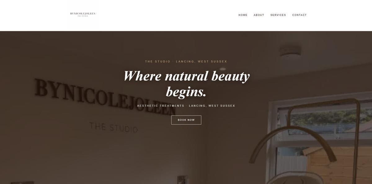 ByNicoleJoleen Studio website preview